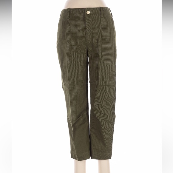 Hurley Women's Green Cropped Capris - Picture 2 of 6